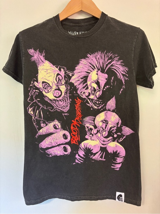 Spencer's Other - Killer Klowns Mens Tee Size Small Graphic Horror Bloody Disgusting Nerd